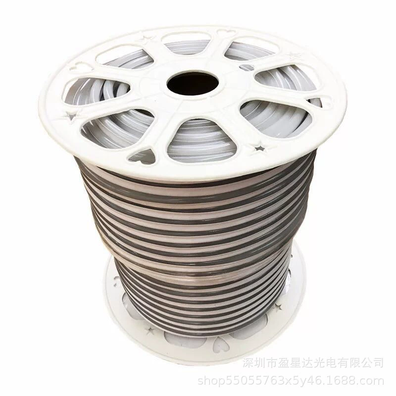 Гибкая лампа лента LED круглая 12V неон цвет изменяется наружные подсветки указания водонепроницаемая гибкая световая полоса