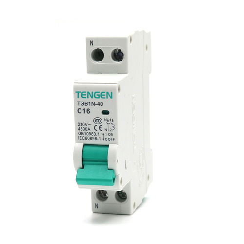 Tianzheng Electric TGB1N air switch DZ47 small circuit breaker 1P2P air switch 3P switch 63A household 32A