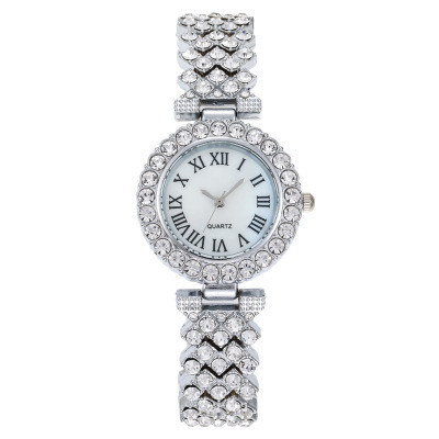 High-end fashion luxury goddess diamond watch, full diamond women's watch, ladies watch, versatile fashion watch, quartz watch