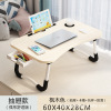 Manufacturers send foldable dormitory to learn tables, minimalist small table bed desks lazy folding computer table