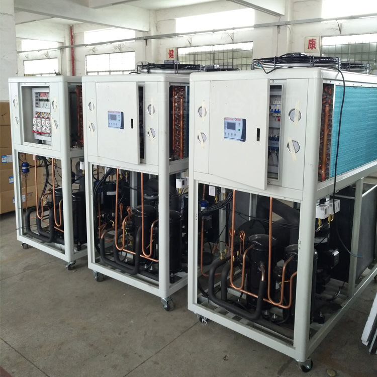 风冷式智能一体冷水机全自动温控制冷工业冷水机一键启动冷水机组