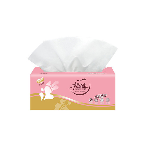 Household facial tissue paper, whole box, 4-layer thickened 300 sheets, factory wholesale