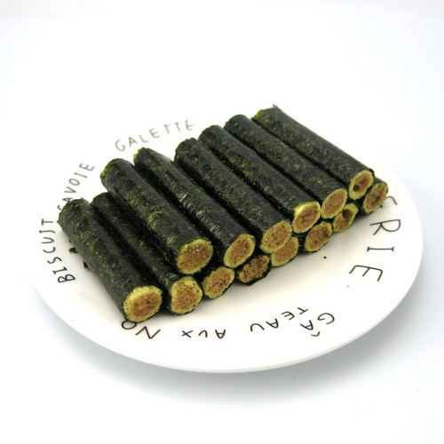 Han Shi Hi Baao Sesame Tuna Sheet Rolls Bulk Sesame Sheet Crispy Nori Rolls Fish Eggs Snack for Kids