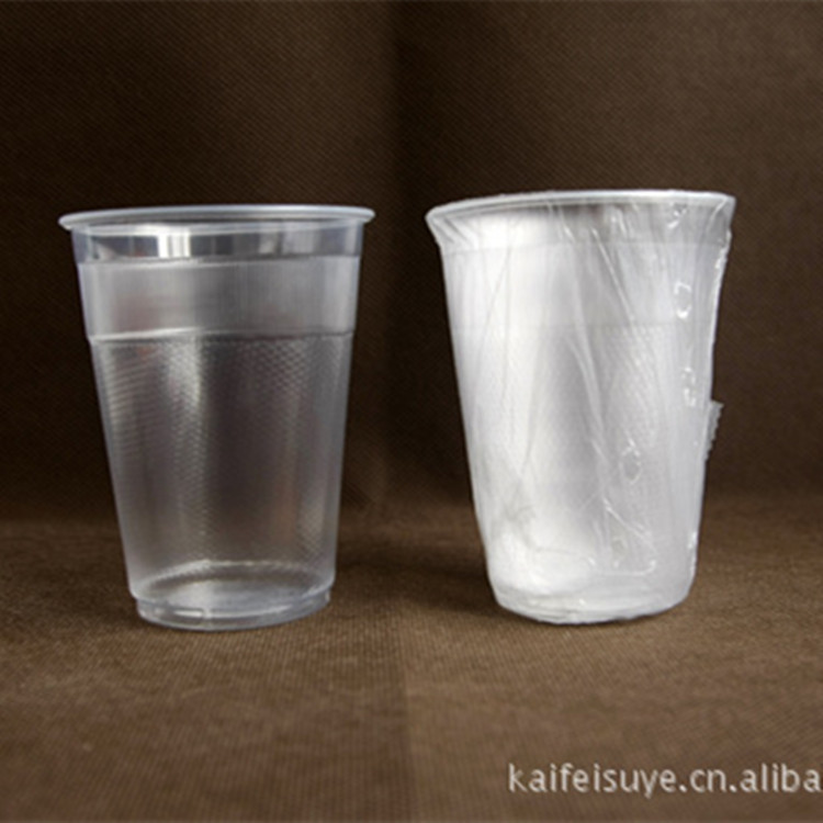 7oz 8oz 9oz 10oz一次性塑料杯pp 饮水杯 单个独立包装塑料杯