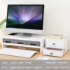 ◇❥❥Double-layer shelf + three drawers [neutral gray] + double-layer office cabinet [neutral gray] ❥❥◇