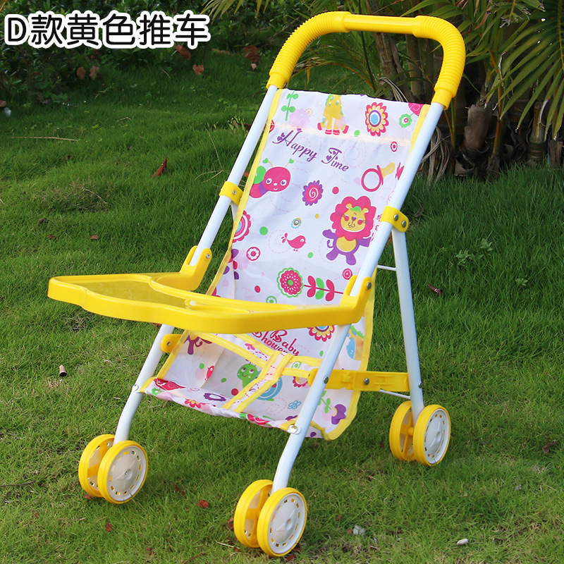 Cochecito de bebé de hierro al por mayor directo con muñeca de simulación