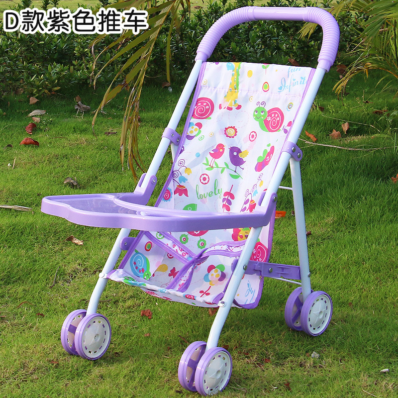 Cochecito de bebé de hierro al por mayor directo con muñeca de simulación