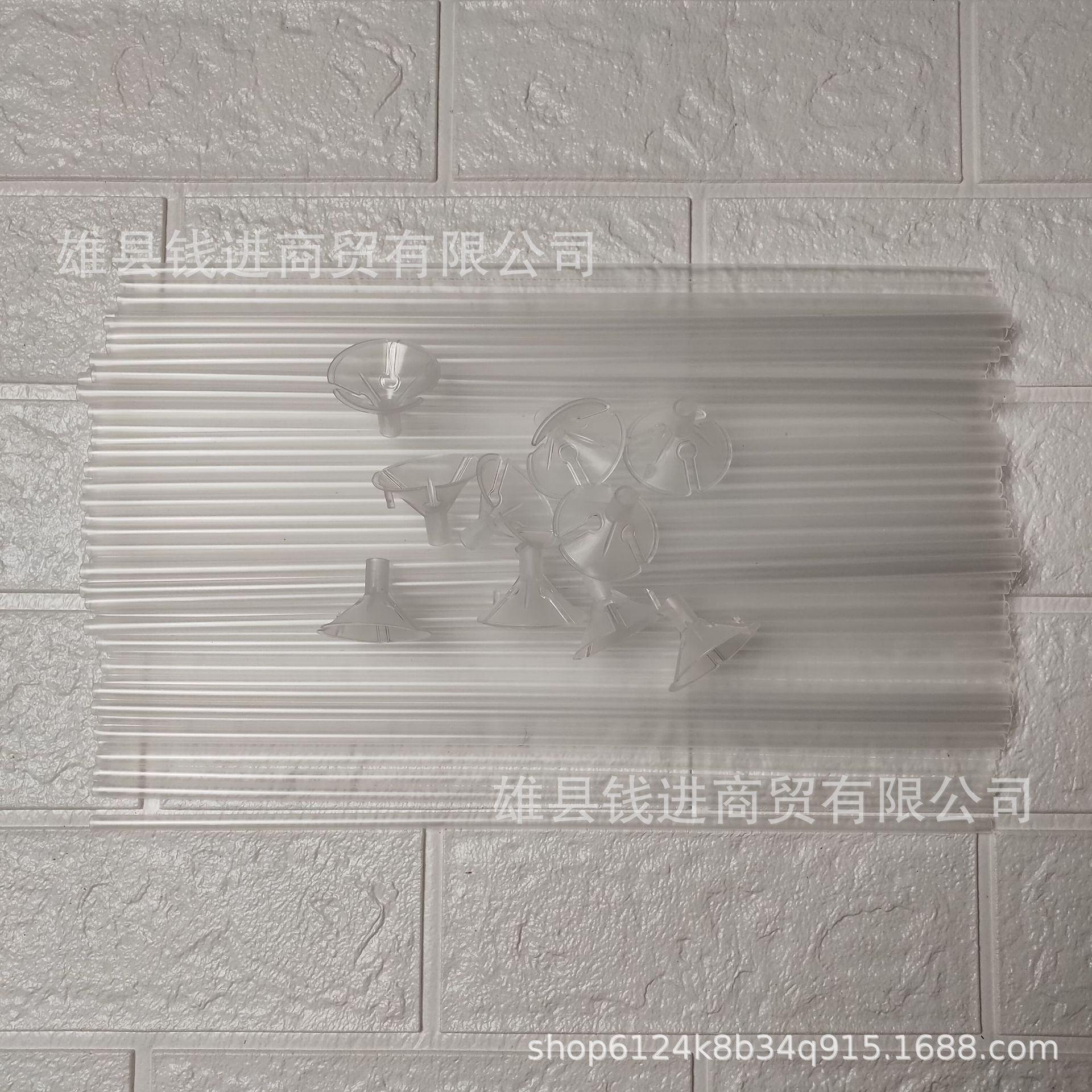 Fábrica al por mayor engrosada globo varilla soporte accesorios de plástico alargado engrosado globo varilla macaron color boda diseño