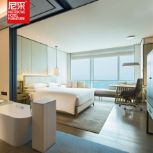 厂家制造星级品牌酒店配套家具 酒店标间套房公区大堂家具实木