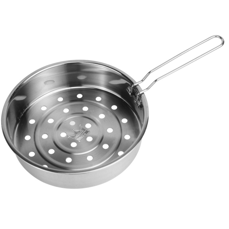 304 vapor de acero inoxidable hogar espesado olla de arroz vapor incorporado vapor de acero inoxidable con mango