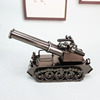 Metal tank, creative minifigure for living room, decorations