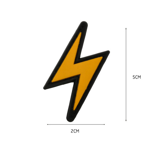 Cross-border supply Lightning armband Velcro patch Lightning tactical backpack patch