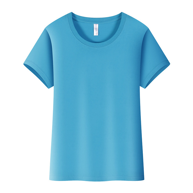 Camiseta de cuello redondo de algodón logotipo personalizado camiseta camisa publicitaria camisa polo ropa de trabajo personalizada manga corta fábrica recta
