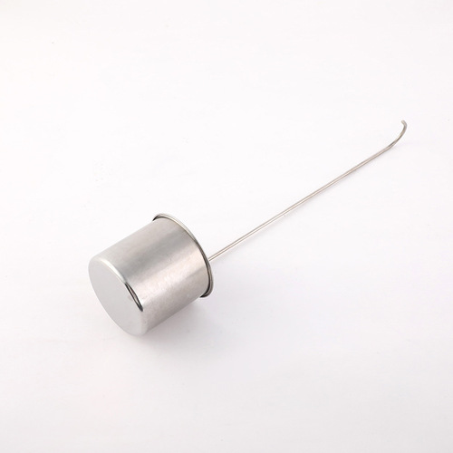 Stainless steel magnetic wine raisin, commercial wine serving spoon, household oil funnel, two-yuan store supply stall product