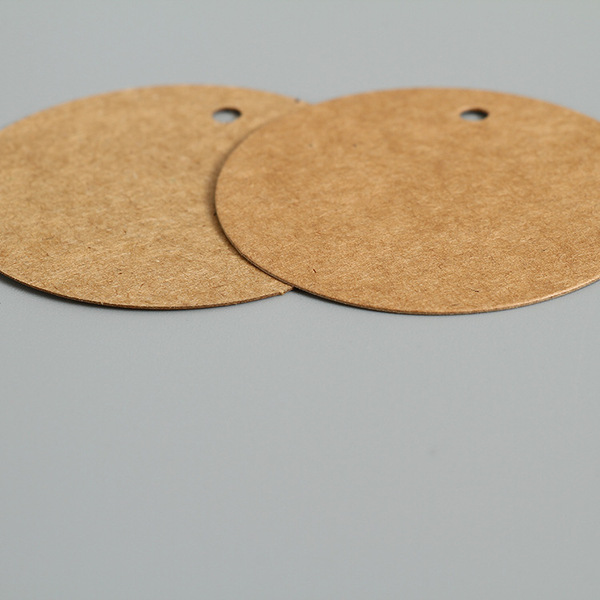 round leather universal design cards