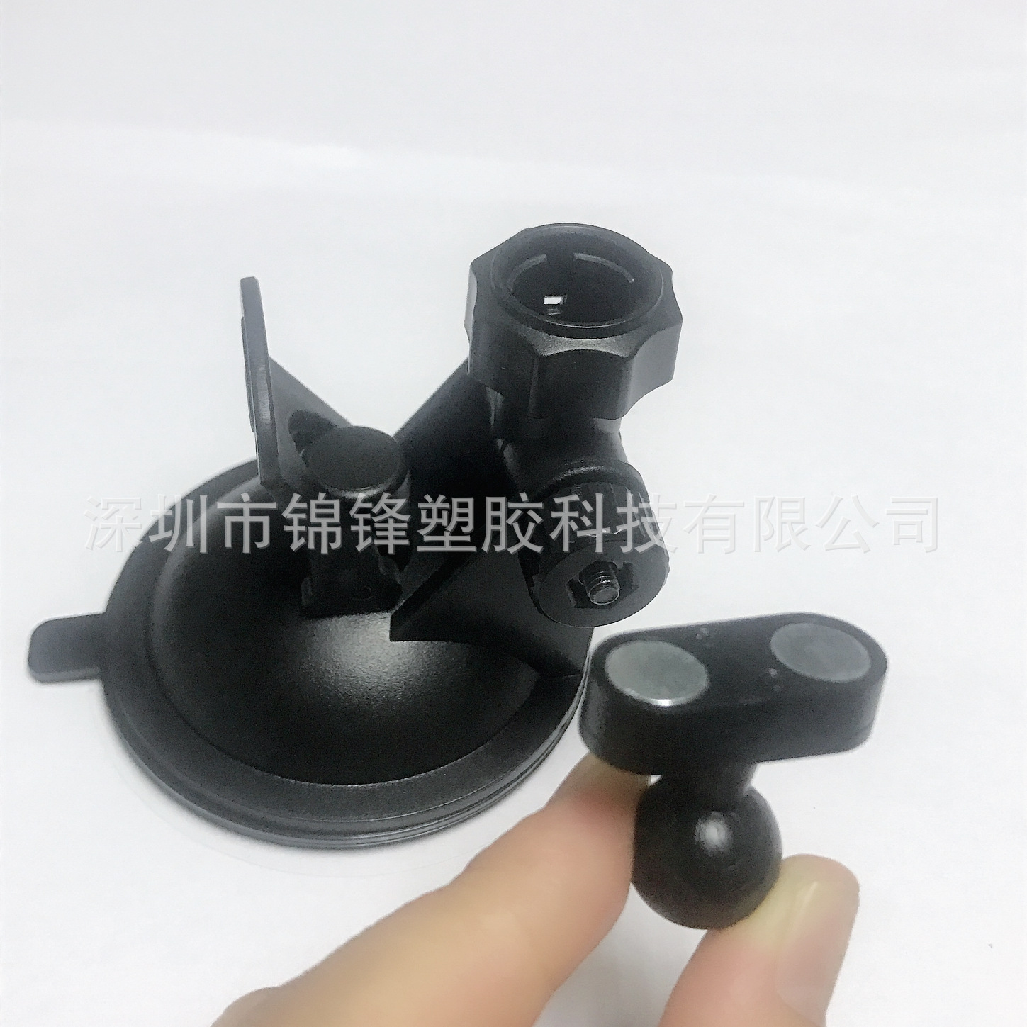 Soporte de grabadora de conducción con imán de ventosa epoxi de 70mm, soporte de automóvil con imán giratorio de 360 grados con ventosa