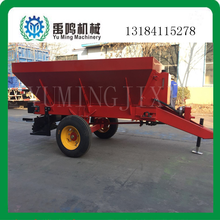 批发牧场种肥底肥撒播 农用有机肥撒肥机 拖拉机发酵粪肥撒粪车