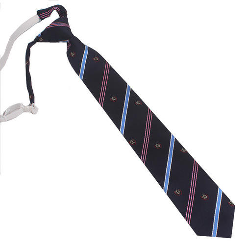 Japanese crown tie-free tie flower jk bow tie bow cyanotic gold stripe uniform female student college style