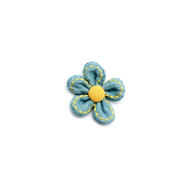 Hairgrip, accessory, accessories, cloth, brooch, flowered, handmade