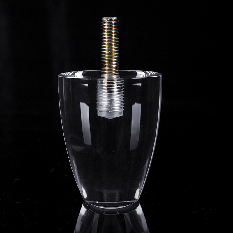 亚克力透明沙发脚 水晶脚 家具脚 有机玻璃沙发腿柜脚A023|ms