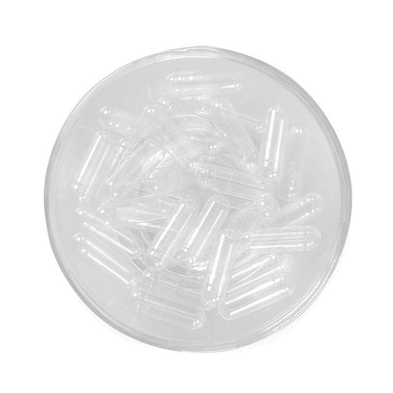 [Cápsula de la estrella roja] No transparente. 0 cápsula vacía gelatina cápsula hueca estómago cápsula soluble cáscara comestible