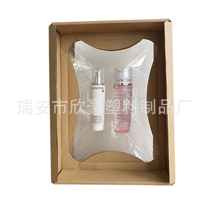 悬空化妆品紧固包装透明薄膜防震物流快递保护包装电子产品包装等