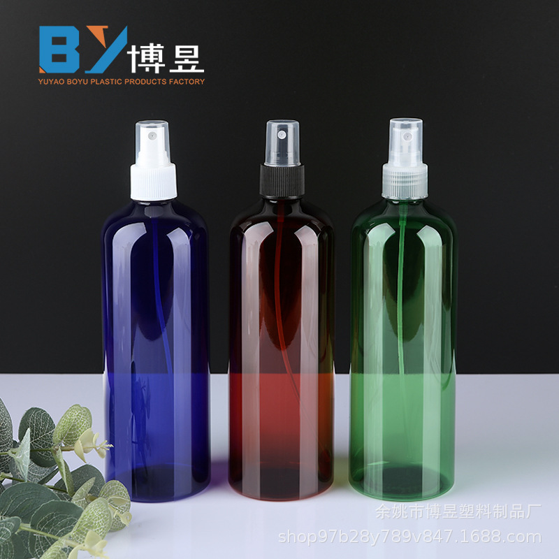 500ml 라운드 숄더 스프레이 병 토너 파인 미스트 미용실 스프레이 병 대용량 스프레이 병 빈 병 병