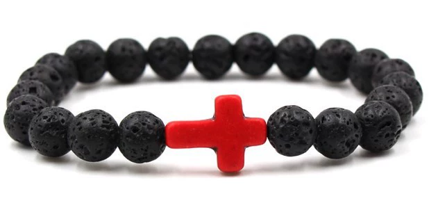 Бирюзовый браслет с бусинами, 8 мм, Aliexpress, Amazon