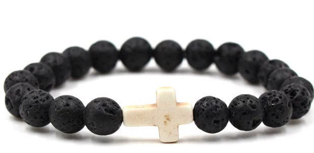 Бирюзовый браслет с бусинами, 8 мм, Aliexpress, Amazon