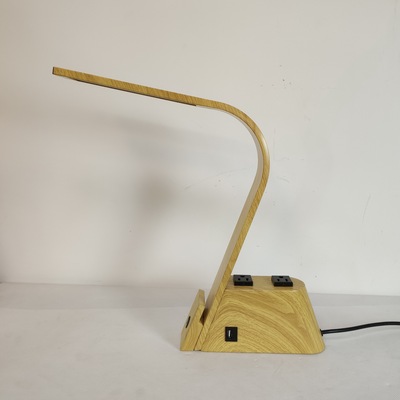 Holiday Inn Express现代简约鹅颈LED酒店台灯具卧室办公桌USB灯|ru