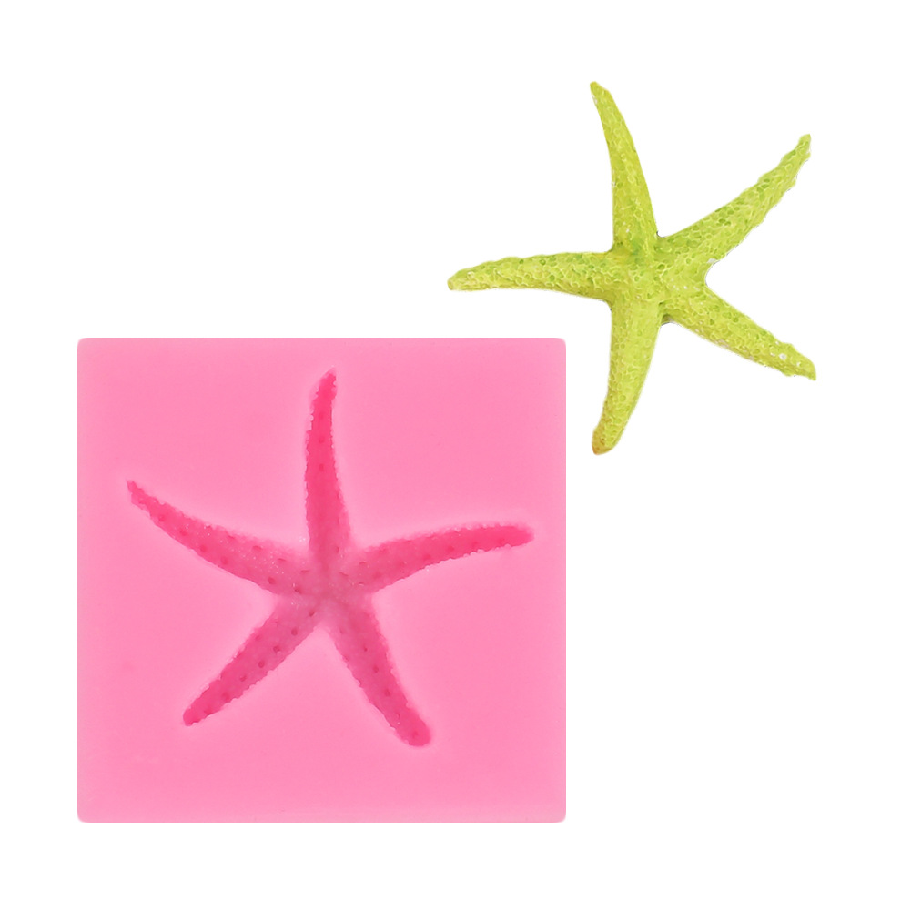 Marina Shell molde de silicona decoración de la torta molde torneado Concha azúcar chocolate galleta pastelería hornear molde de silicona