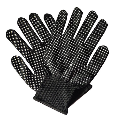 Breathable dotted non-slip gloves labor protection PVC dotted gloves thin dust-free work cycling gloves for work