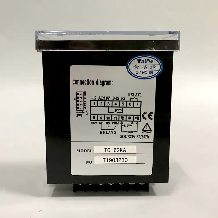 批发TAIDE台德单纹机专用计数器，计米器TC-62KA.TC-61KA直营数显