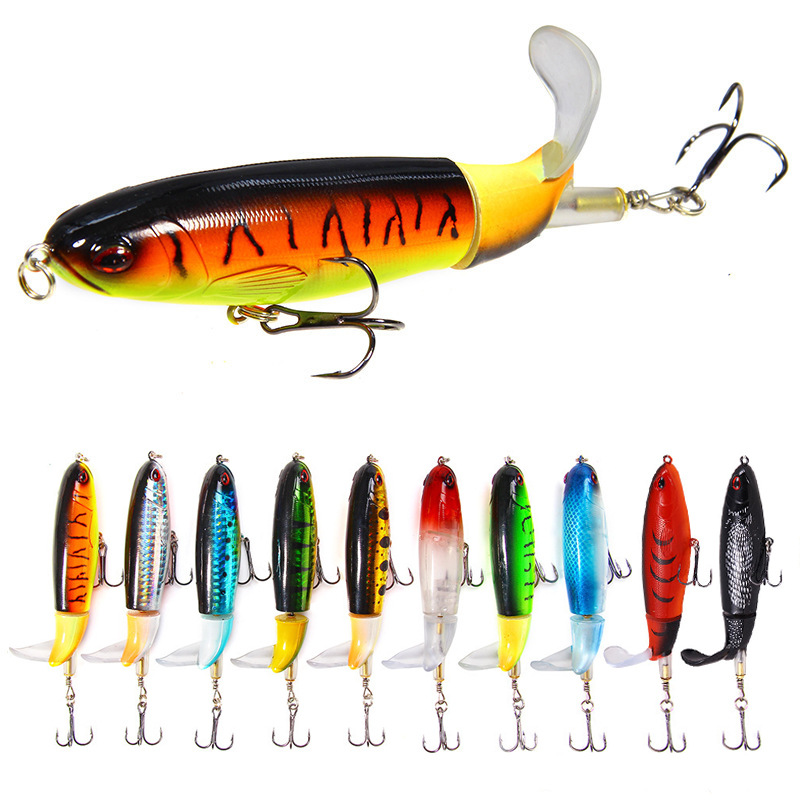 lure Propeller Tractor 15g 11cm Floating Pencil Wave Bait Fishing Gear Product_voghion.com