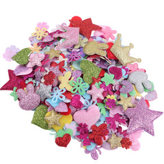 Mixing Crown Cute Animal Hair Accessories DIY Heart Non-woven Hair Clips Headband Stickers Material