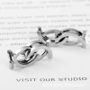 Fashionable transformer, ring, necklace for beloved, creative couple