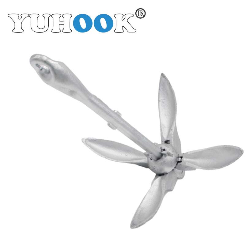 Folding Anchor Type A Anchor Umbrella Anchor Lotus Anchor Cross Anchor Cross Border Supply Yacht Kayak Fishing Boat Anchor