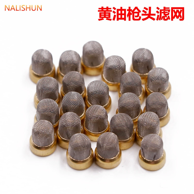 Наконечник масляного пистолета Фильтр Масло Плоская насадка Наконечник масляного пистолета Фильтр масляного сопла