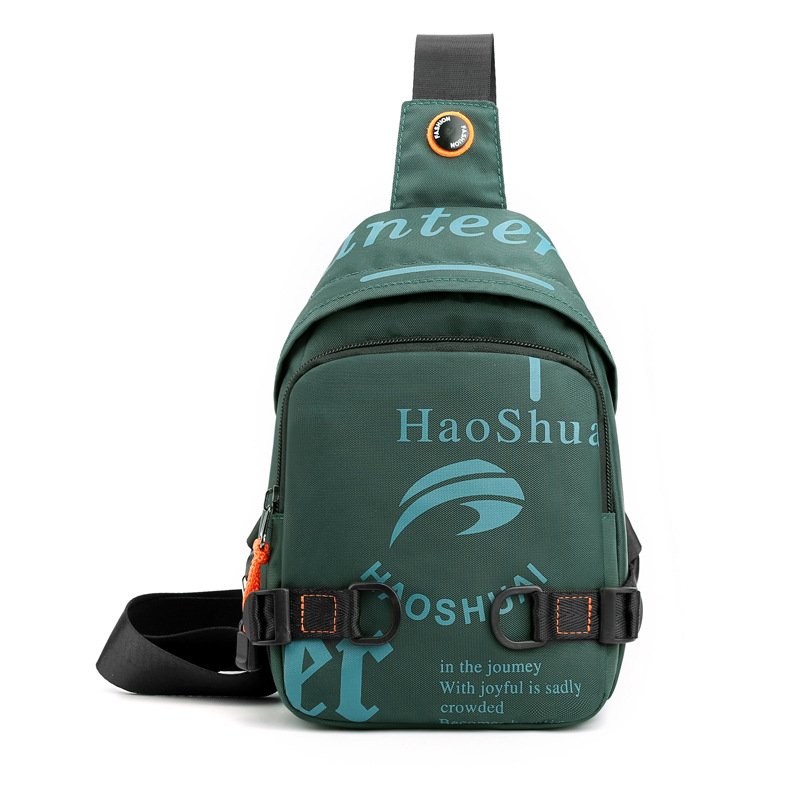 Especial transfronterizo para el nuevo bolso de pecho de los hombres al aire libre tendencia de la moda bolso bandolera multifuncional bolsa de viaje de almacenamiento de teléfono móvil