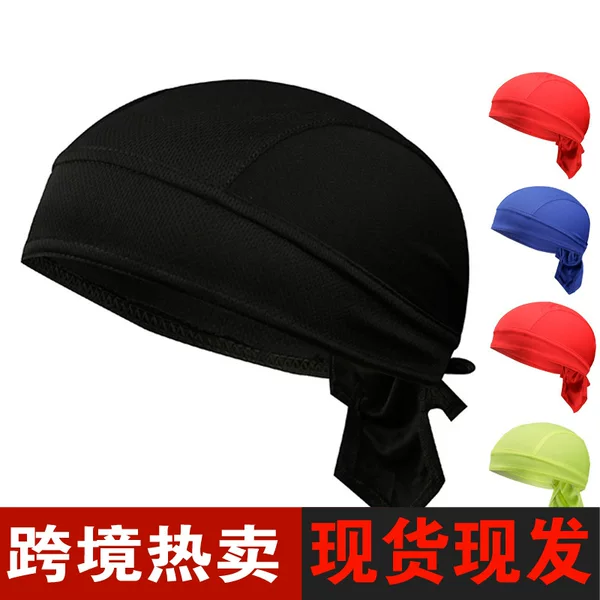 Cross-Border Sports Cycling Outdoor Hat Headscarf Breathable Quick-Drying Hat Pirate Hat Motorcycle Cap Headscarf for Men and Women Summer