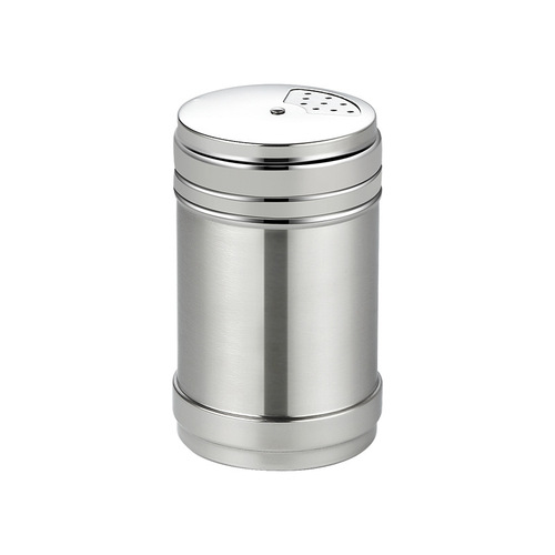 Factory direct sales stainless steel seasoning jar spice seasoning bottle porous rotating lid toothpick barrel barbecue tool pepper