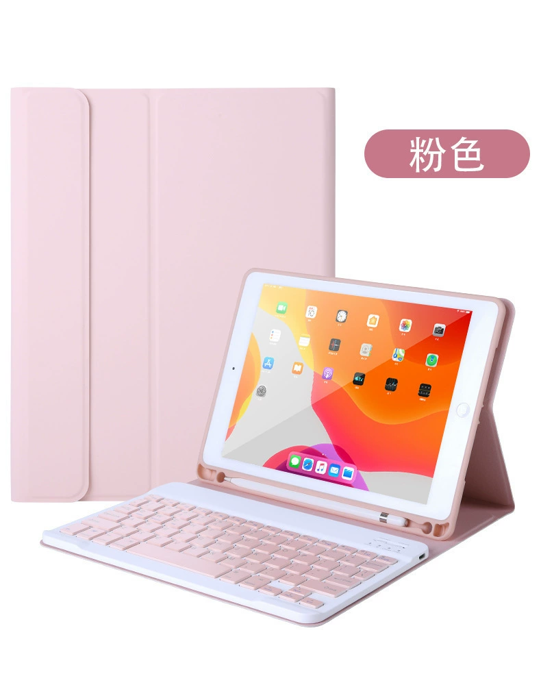 Защитная клавиатура для iPad Pro 11 / iPad 10.9, кожаный стиль Candy, съемная клавиатура