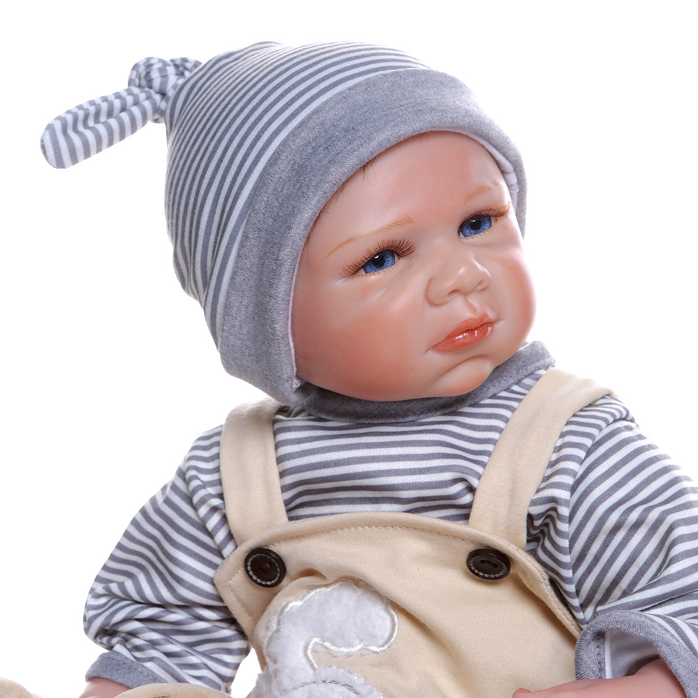50CM Nueva simulación Linda muñeca renacida bebé muñeca transfronteriza Venta caliente nicho suministro