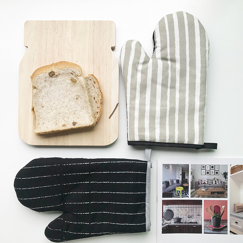 Manufacturer direct sale heat insulation gloves, anti-scald, high temperature resistant kitchen oven gloves, kitchen baking gloves, wholesale