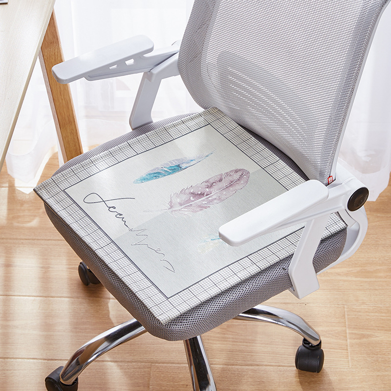 Procesamiento personalizado asiento transpirable de verano alumno de silla de verano asiento asiento de silla de oficina asiento de panty cojín
