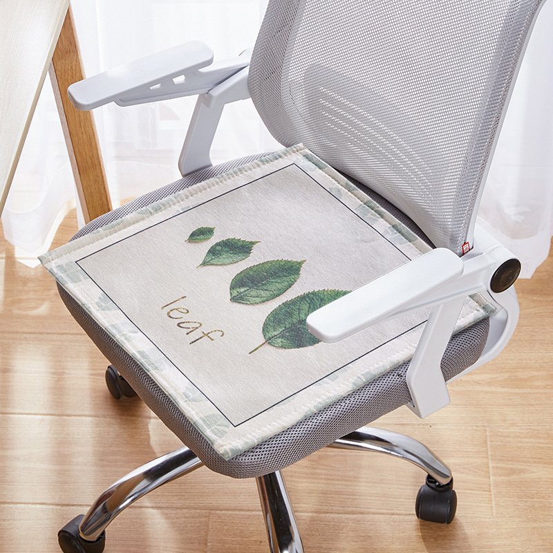 Procesamiento personalizado asiento transpirable de verano alumno de silla de verano asiento asiento de silla de oficina asiento de panty cojín