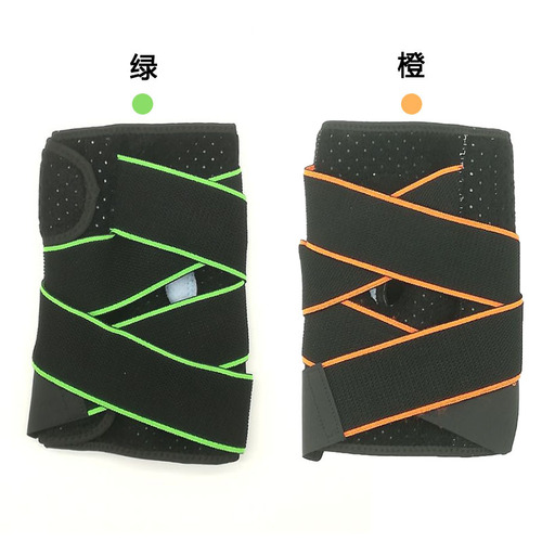 Summer Strap Black Sports Knee Support Hiking Spring Strap Knee Protection Silicone Compression Cycling Knee Support