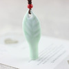 Retro ceramics, whistle, necklace, accessory for beloved, sweater, long pendant, mid-length, wholesale