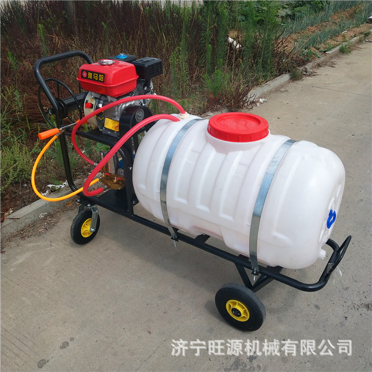 农用手推电动打药机 园林汽油手推式高压喷雾器 多功能打药机