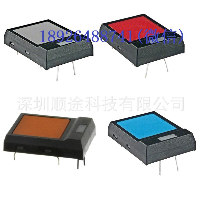 Original Imported Light Touch Switch JF-15 Red LED Indicator Light Display Tactile Switch JF15RP1CF Original Imported Light Touch Switch JF-15 Red LED Indicator Light Display Tactile Switch JF15RP1CF